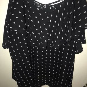 Torrid Cold Shoulder blouse